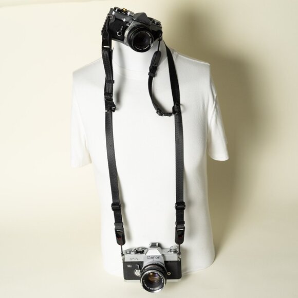 Dual Tier Adjustable Camera Strap  38-50" Peak Design Anchors Quick Release - Picture 12 of 14